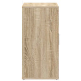 Shoe Cabinet Sonoma Oak 60x35x70 cm Engineered Wood 808921