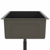 Handmade Kitchen Sink Black Stainless Steel 51517