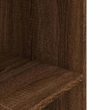 Aquarium Stand Brown Oak 100x40x60 cm Engineered Wood 833590