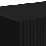 TV Wall Cabinet Black 78.5 x 31 x 29.5 cm Engineered Wood 892211