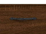 Highboard Brown Oak 69.5x34x180 cm Engineered Wood 3189508