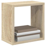 807036 Wall Cube Shelves 6 pcs Sonoma Oak 26x15x26 cm