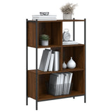 Bookcase Brown Oak 72x28x109 cm Engineered Wood 838887