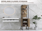 Bathroom Storage Cabinet-White 61249050