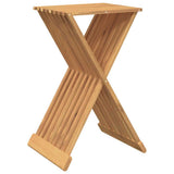 Folding Stool 40x32.5x70 cm Solid Wood Teak 316164