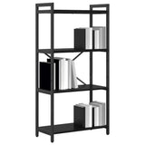 Bookshelf Black Oak 60 x 30 x 120 cm Engineered Wood 868389