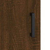 Highboard Brown Oak 69.5x34x180 cm Engineered Wood 3189260