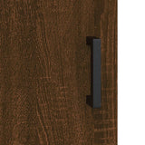 Sideboard Brown Oak 69.5x34x90 cm Engineered Wood 827731