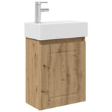 Bathroom Vanity Unit with Tap Artisan Oak 45.5 x 22.5 x 84 cm 889510