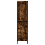 Highboard Smoked Oak 79.5x35.5x137.5 cm Engineered wood 3295309