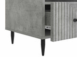 TV Cabinet Concrete Grey 102 x 34.5 x 50 cm Engineered Wood 894908