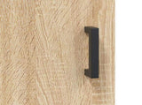 Highboard Sonoma Oak 69.5x34x180 cm Engineered Wood 3199684