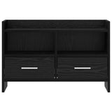 TV Cabinet 71.5 x 33 x 47 cm Black Oak Engineered Wood 8011148