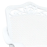 Garden Chair 2 pcs White 55 x 55 x 92.5cm Aluminium 42002380