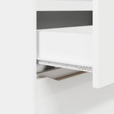 Storage Cabinet 80 x 48 x 57 cm Engineered Wood White 888817