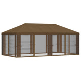 Gazebo Cover with Sidewalls 6 x 3 m Taupe Polyester 190 900415