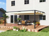 4 x 3 m Pergola, with Sliding Canopy - Cream T3398P318782