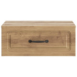 Wall-Mounted Bedside Cabinet 2 pcs Artisan Oak Engineered Wood 899314