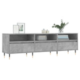 TV Cabinet Concrete Grey 150x30x44.5 cm Engineered Wood 831264