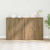 Sideboard 2 pcs Artisan Oak 60 x 31 x 70 cm Engineered Wood 3365551