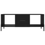 Coffee Table Black 102x50x40 cm Engineered Wood 829309