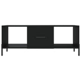 Coffee Table Black 102x50x40 cm Engineered Wood 829309