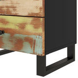 Bedside Cabinet 50x33x62cm Solid Wood Reclaimed&Engineered Wood 350662