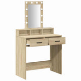 Dressing Table Brown 79 x 41 x 140 cm Engineered Wood 865165