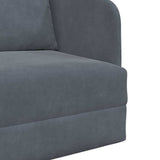 Sofa Bed Dark Grey 65 x 80 x 83 cm Velvet 4106649