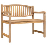Garden Bench 114x59x87 cm Solid Teak Wood 364408
