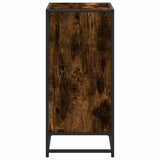 Book Cabinet Smoked Oak 60x35x76 cm Engineered Wood 849101