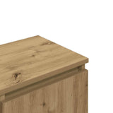TV Cabinet Artisan Oak 102x30x36 cm Engineered Wood 855855