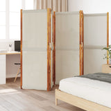 5-Panel Room Divider Light Grey 350x180 cm 4003357