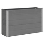 Garden Raised Bed WPC 150x50x91 cm Grey 43608