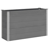 Garden Raised Bed WPC 150x50x91 cm Grey 43608