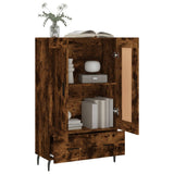 Highboard Smoked Oak 69.5x31x115 cm Engineered Wood 830345