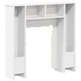 Fireplace Surround White 93 x 20 x 89 cm Engineered Wood 8006624