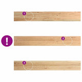 Window Sills 2 pcs Untreated 140x20x2 cm Solid Wood Oak 4009099
