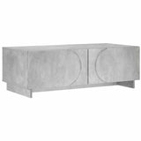 Coffee Table Concrete Grey 102 x 50.5 x 35 cm Engineered Wood 8011453