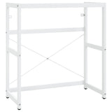 Bathroom Washbasin Frame White 79x38x83 cm Iron 338498