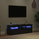 TV Cabinet 2 pcs Black Oak 60 x 35 x 40 cm Engineered Wood 862556