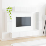 TV Cabinet 8 pcs White 3409141