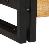Console Tables 2 pcs Brown 200 x 33 x 75 cm Solid Mango Wood 3324226