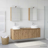 Bathroom Cabinet Set 5 pcs Artisan Oak 50 x 14.5 x 70 cm 3406438
