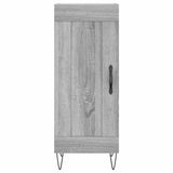 Sideboard Grey Sonoma 34.5x34x90 cm Engineered Wood 830442