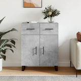 Sideboard Concrete Grey 69.5x34x90 cm Engineered Wood 828008
