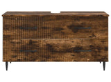 Bathroom Sink Cabinet HAARLEM Smoked Oak 82 x 41x 58.5 cm 896800