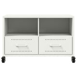TV Cabinet White 68x39x43.5 cm Steel 846703