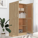 Book Cabinet Sonoma Oak 82.5x30.5x150 cm Engineered Wood 802726