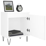 Bedside Cabinets 2 pcs White 40x30x50 cm Engineered Wood 826829
